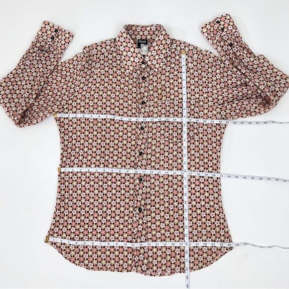 RARE Dolce&Gabbana Long Sleeved Vintage floral blouse 36/50 Italy - Picture 10 of 11
